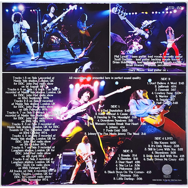 Thin Lizzy: BBC SESSIONS 1974-1977 - 2 LP