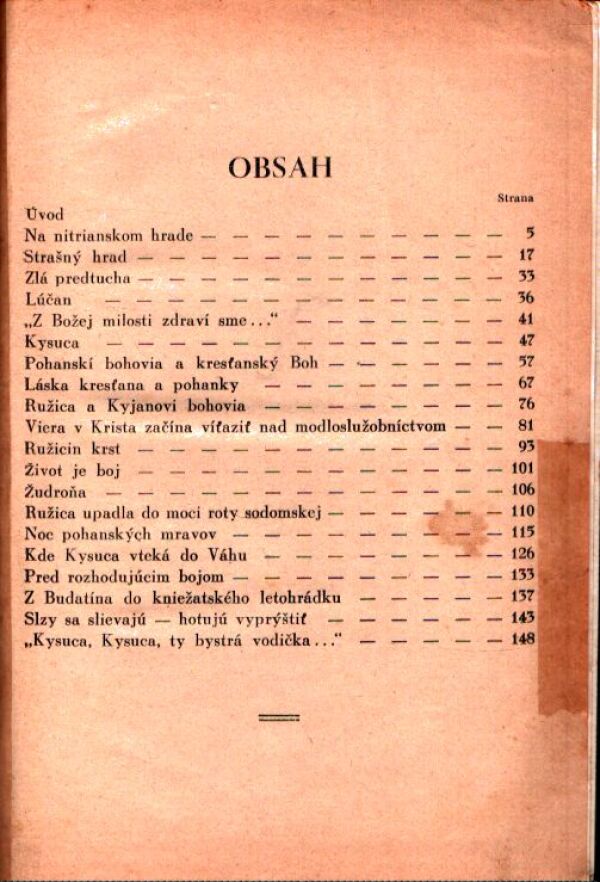 Fr. Urbánek: KYSUCA