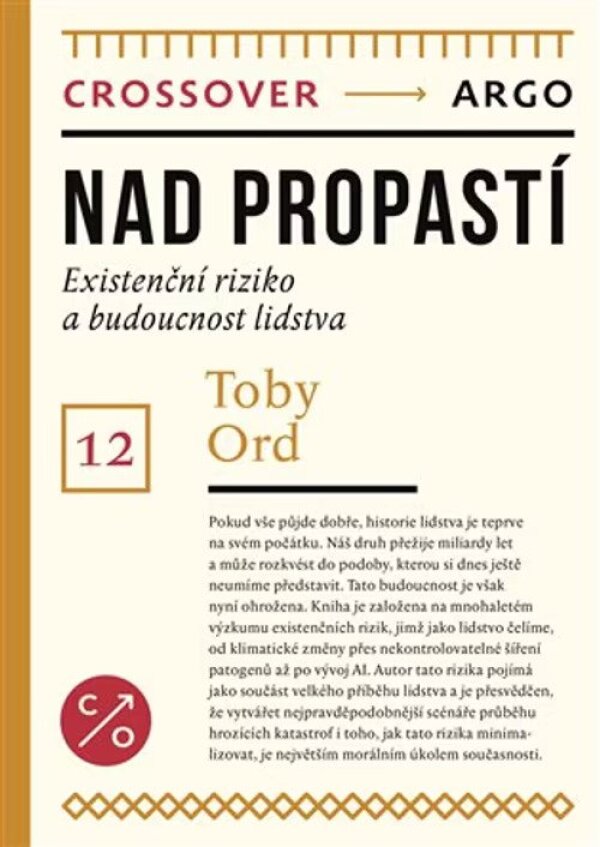 Toby Ord: NAD PROPASTÍ