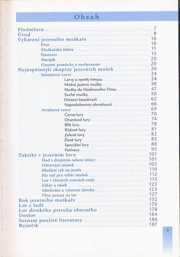 Karel Křivanec: Základy jezerního muškaření