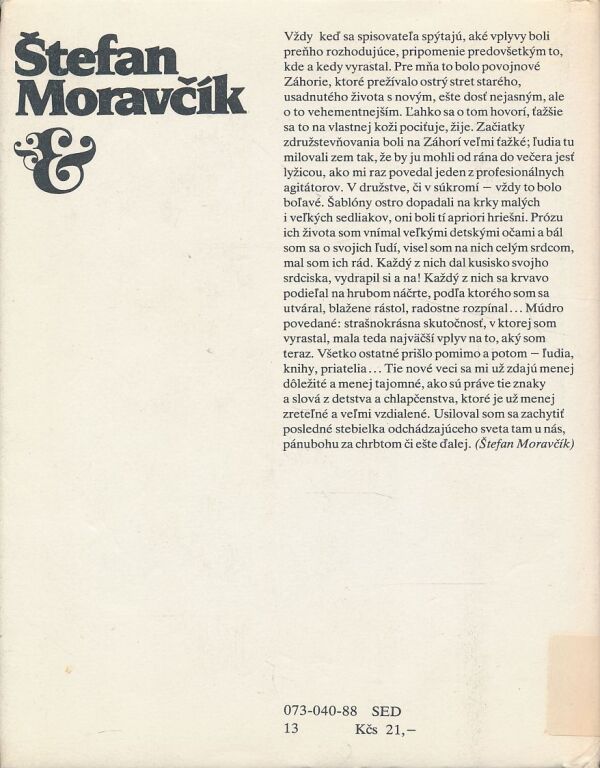 Štefan Moravčík: Sedláci