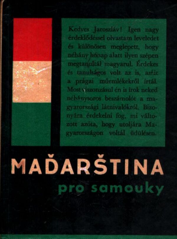 J. Blaskovics, L. Hradský: MAĎARŠTINA PRO SAMOUKY