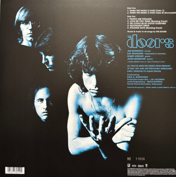 The Doors: STRANGE DAYS 1967: A WORK IN PROGRESS - LP