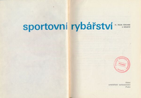 Milan Pohunek a kol.: Sportovní rybářství