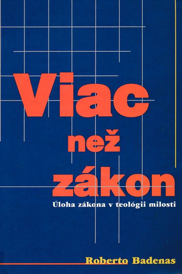 Roberto Badenas: VIAC NEŽ ZÁKON