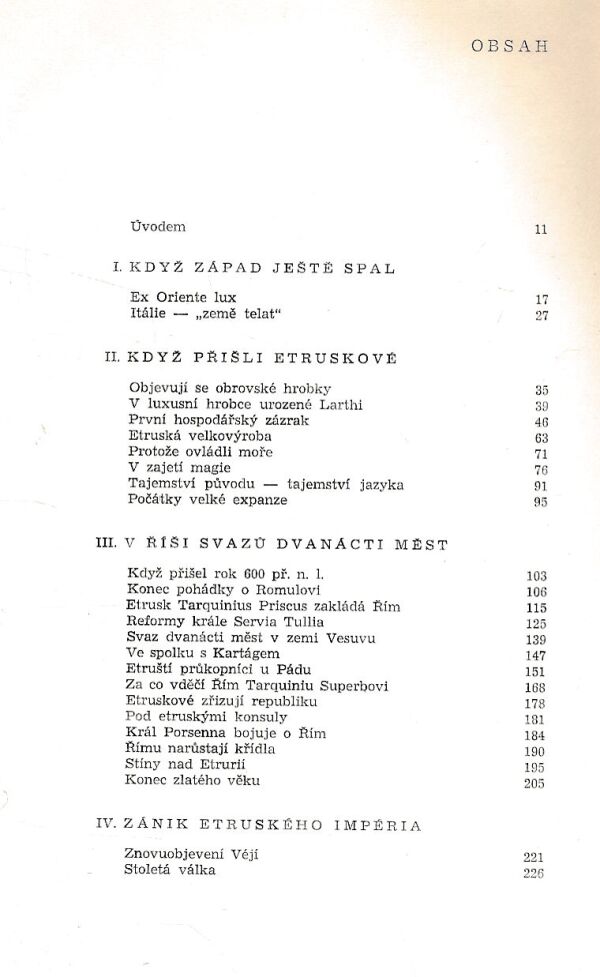Werner Keller: ETRUSKOVÉ