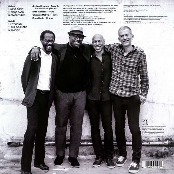 Redman, Mehldau, McBride, Blade: LONG GONE - LP
