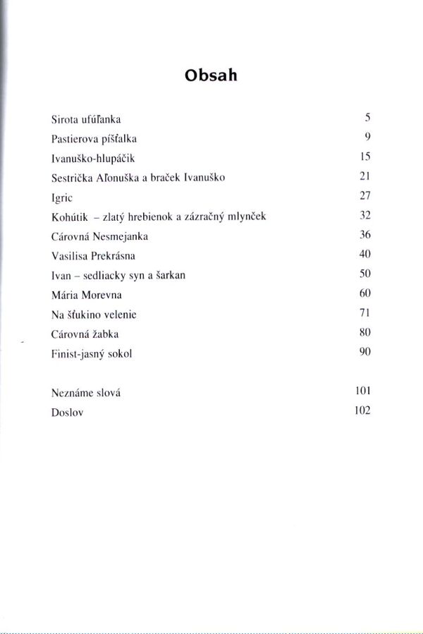 NAJKRAJŠIE RUSKÉ ROZPRÁVKY