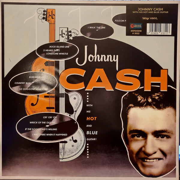 Johnny Cash: WITH HIS HOT AND BLUE GUITAR - LP