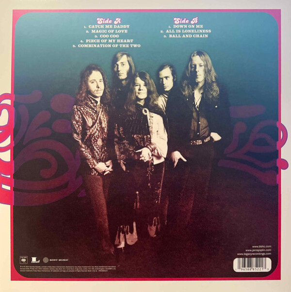 Big Brother and the Holding Company featuring Janis Joplin: LIVE AT THE GRANDE BALROOM MARCH 2, 1968 - LP