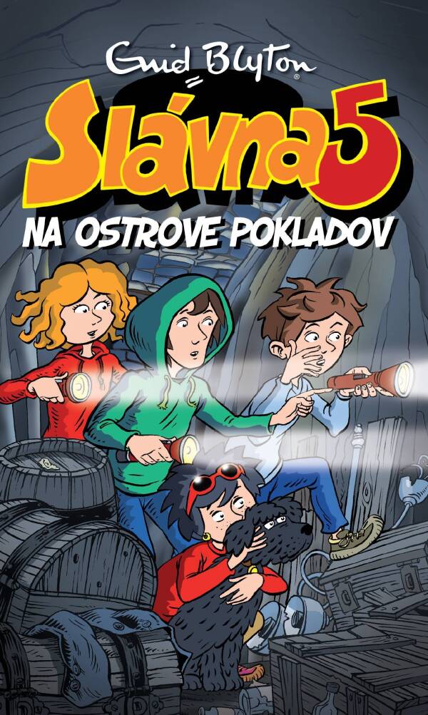 Enid Blyton: SLÁVNA 5 NA OSTROVE POKLADOV