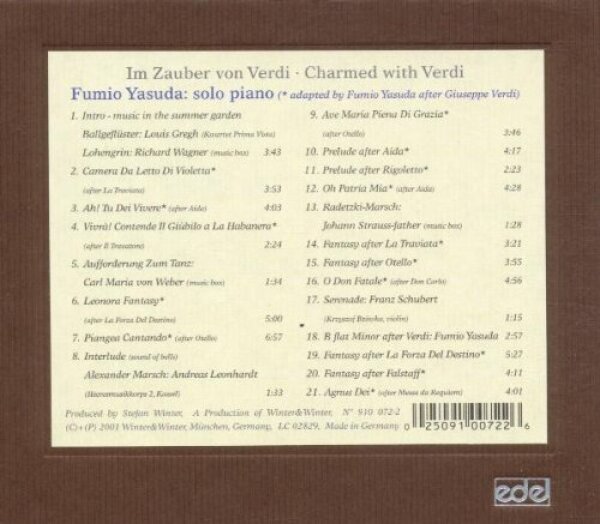 Fumio Yasuda: CHARMED WITH VERDI