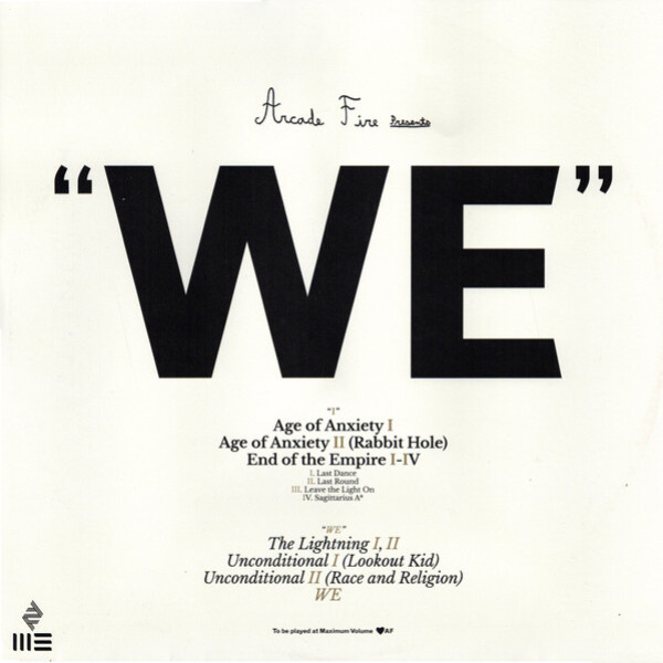 Fire Arcade: WE - LP