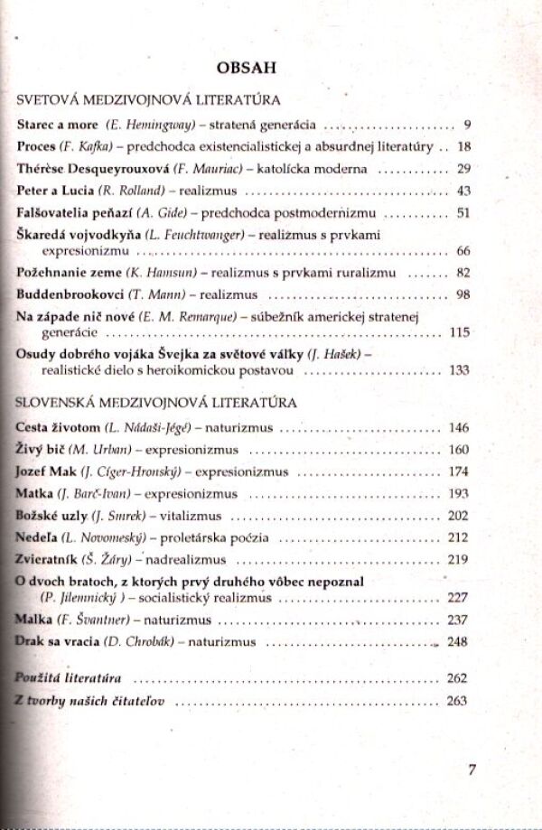 Milada Caltíková: SPRIEVODCA DIELAMI SLOVENSKEJ A SVETOVEJ LITERATÚRY 2