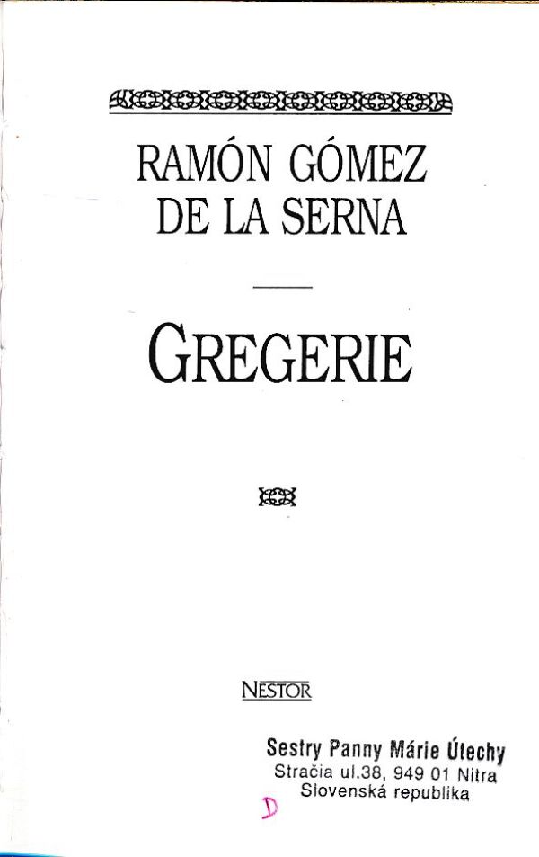 Ramón Gómez de la Serna: 
