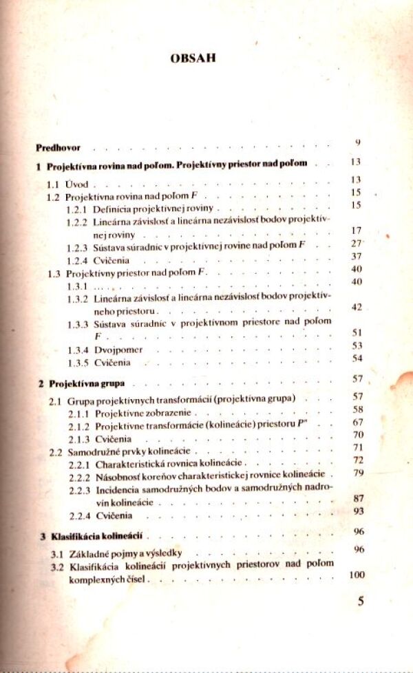 Ján Čižmár: GRUPY GEOMETRICKÝCH TRANSFORMÁCIÍ