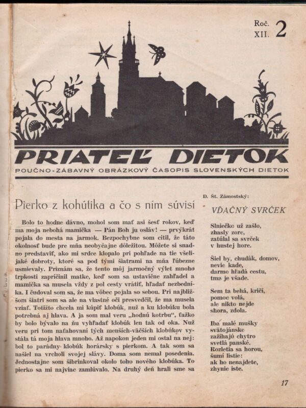 PRIATEĽ DIETOK 1937