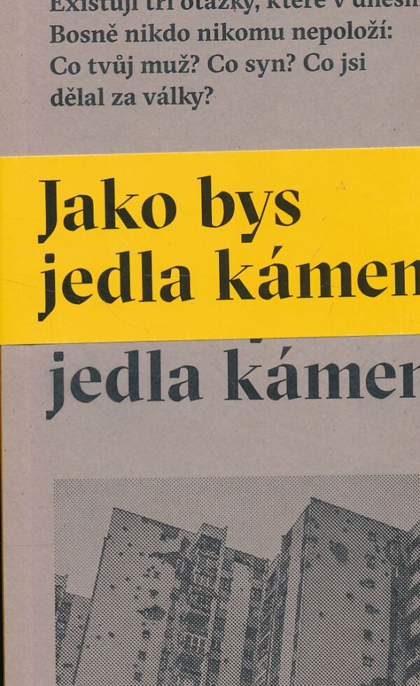 Wojciech Tochman: JAKO BYS JEDLA KÁMEN