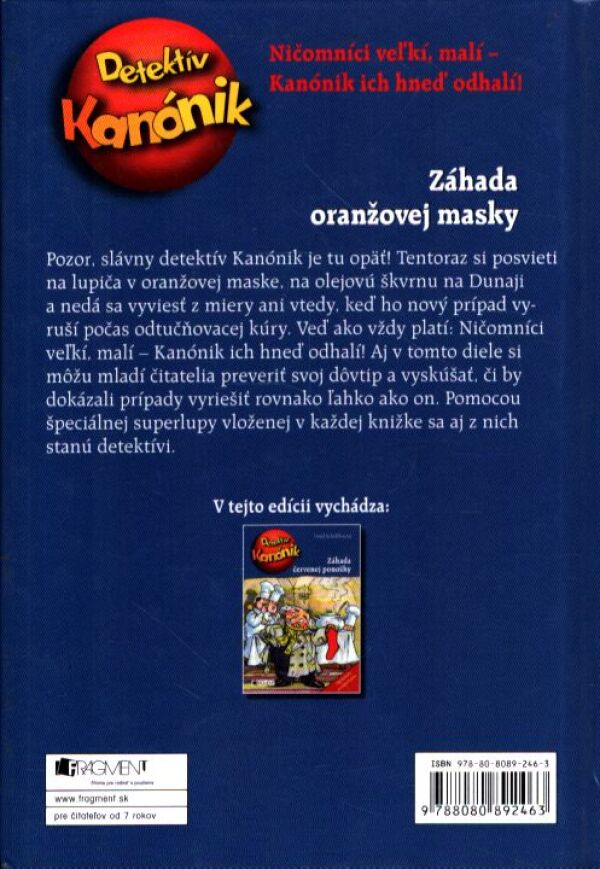 Ursel Schefflerová: ZÁHADA ORANŽOVEJ MASKY