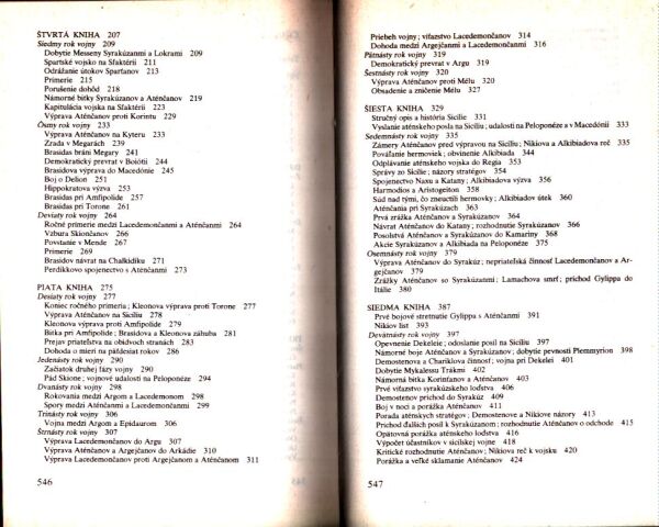 Tukydides: DEJINY PELOPONÉZSKEJ VOJNY