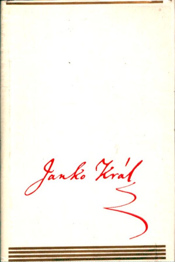 Janko Kráľ: POÉZIA