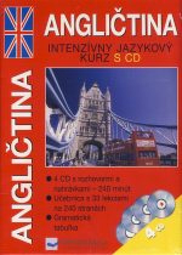 ANGLIČTINA - INTENZÍVNY JAZYKOVÝ KURZ S CD