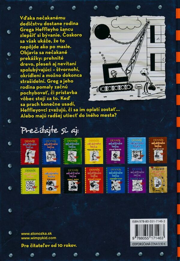 Jeff Kinney: DENNÍK ODVÁŽNEHO BOJKA 14 - NA SPADNUTIE