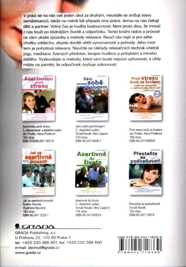 Kerstin Kraska-Lüdecke: NEJLEPŠÍ TECHNIKY PROTI STRESU