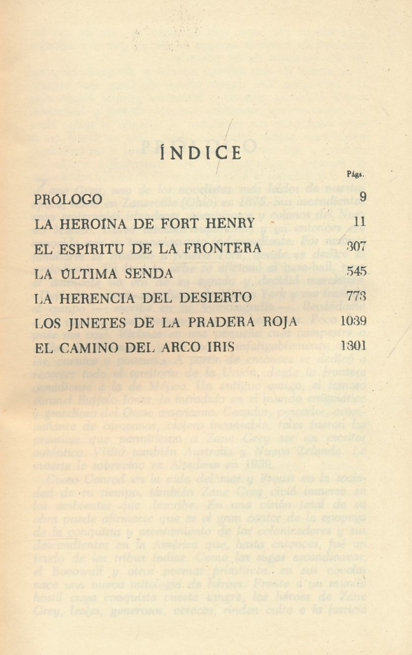 Zane Grey: Obras Completas - Novelas I