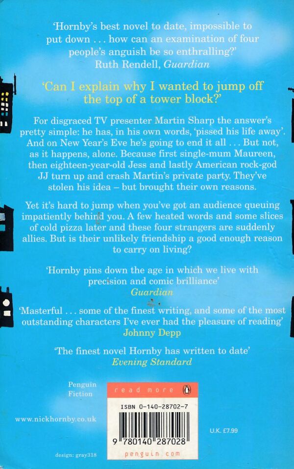 Nick Hornby: A LONG WAY DOWN