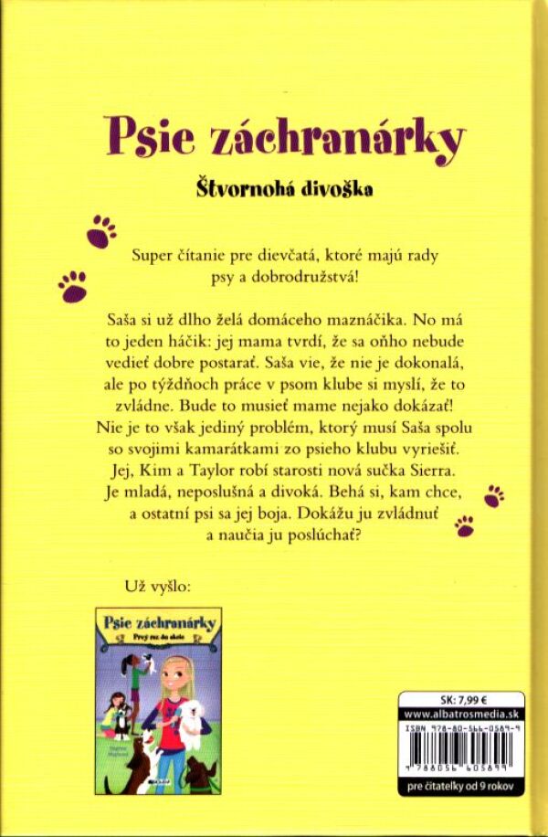 Daphne Mapleová: PSIE ZÁCHRANKY - ŠTVORNOHÁ DIVOŠKA