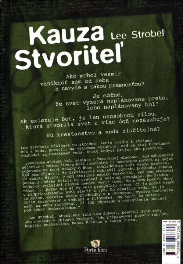 Lee Strobel: KAUZA STVORITEĽ
