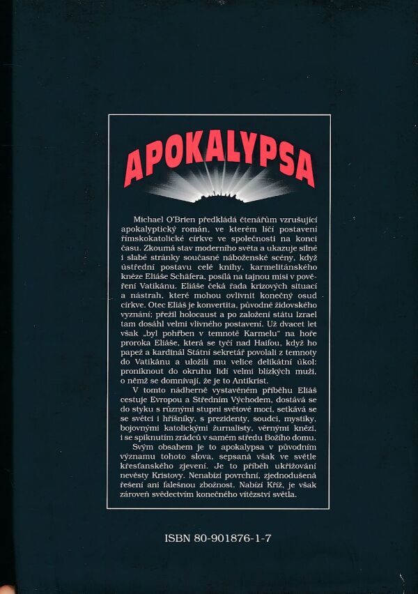 Michael D. O`Brien: APOKALYPSA