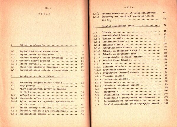 J. Jech: NÁUKA O KOVOCH II