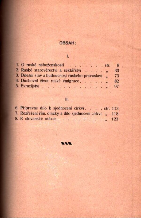 Valerij S. Vilinský: DUCHOVNÍ ŽIVOT RUSKÉHO NÁRODA
