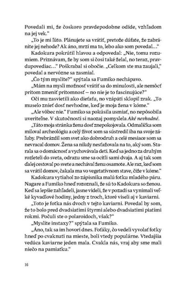 Tošikazu Kawaguči: KÝM SA STIHNEM ROZLÚČIŤ