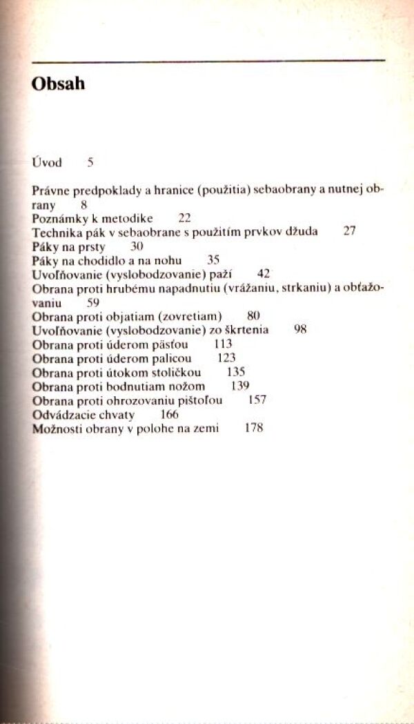 Horst Wolf: SEBAOBRANA S POUŽITÍM DŽUDA