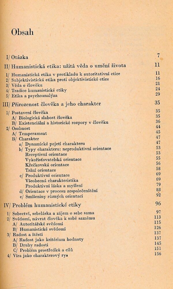 Erich Fromm: ČLOVĚK A PSYCHOANALÝZA