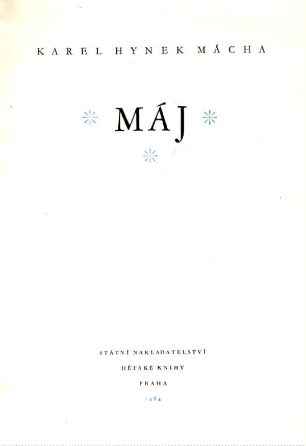 K. H. Mácha: MÁJ