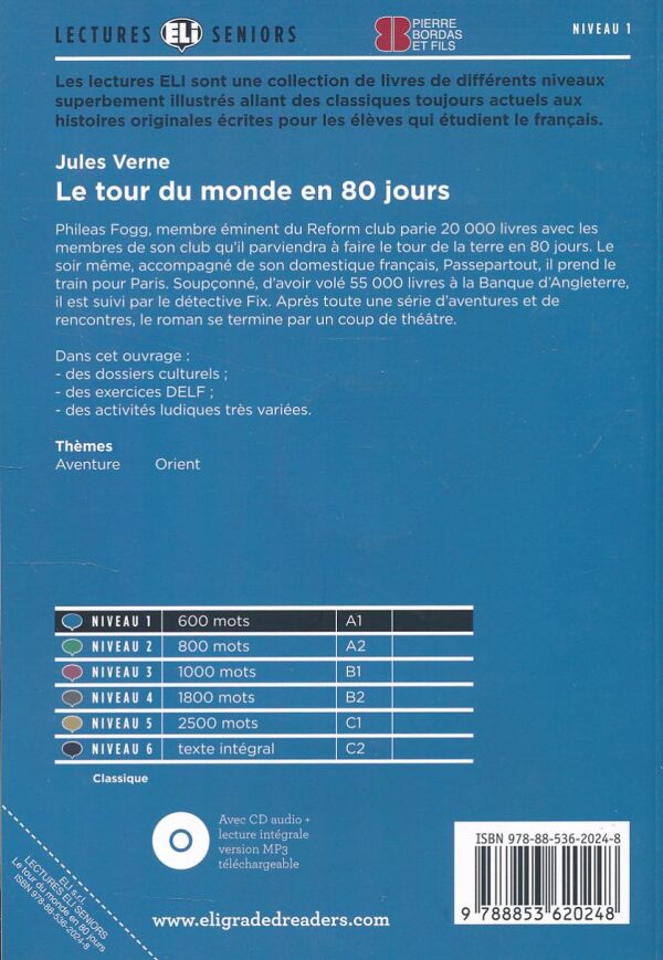 Jules Verne: LE TOUR DU MONDE EN 80 JOURS