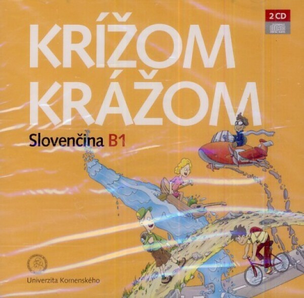 Renáta Kamenárová, Adela Gabríková, Helena Ivoríková: KRÍŽOM KRÁŽOM - SLOVENČINA B1 + 2CD