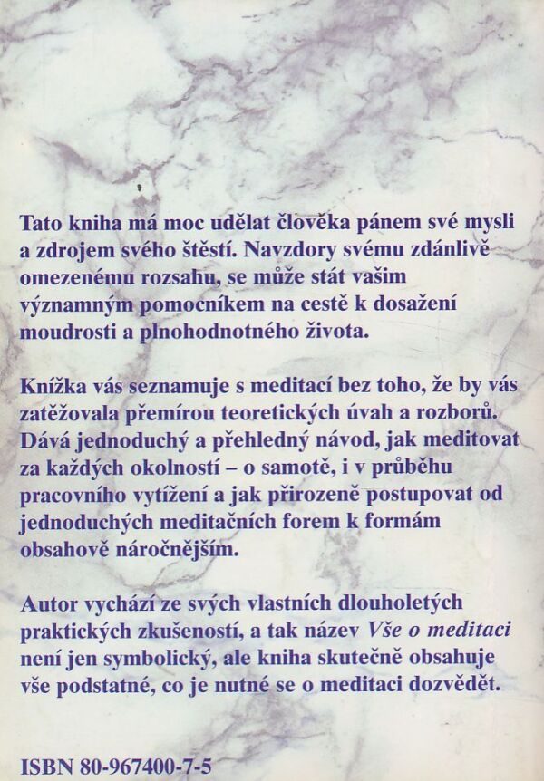 Marian Repka: Vše o meditaci