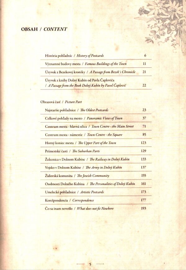 Ján Gonos, kol: DOLNÝ KUBÍN NA HISTORICKÝCH POHĽADNICIACH