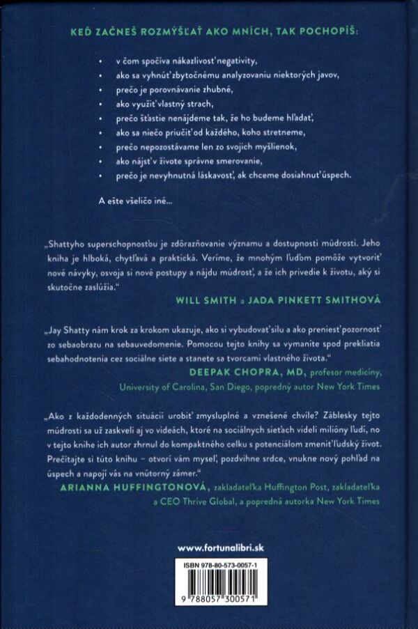 Jay Shetty: ROZMÝŠĽAJ AKO MNÍCH