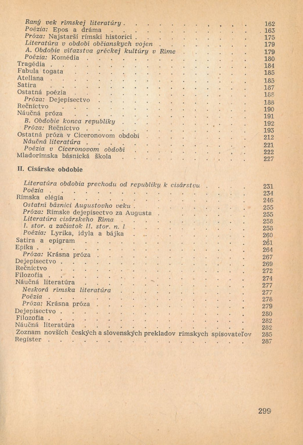 Ján Janovjak, J. Špaňár: Život a literatúra v antickom Ríme