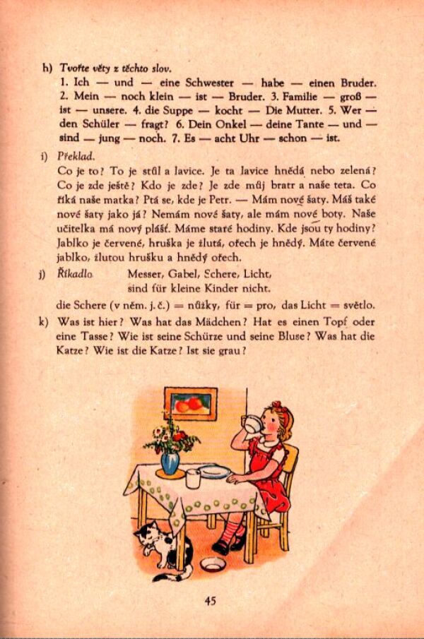 Margita Holdošová: UČÍME SE NĚMECKY I.
