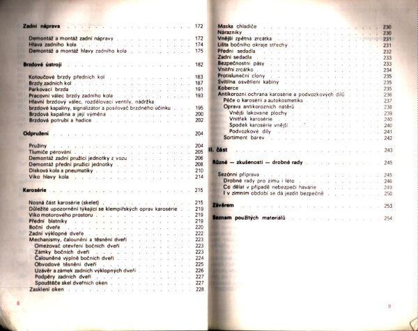 M. R. Cedrych: JEZDÍME AUTOMOBILEM ŠKODA FAVORIT 136 L