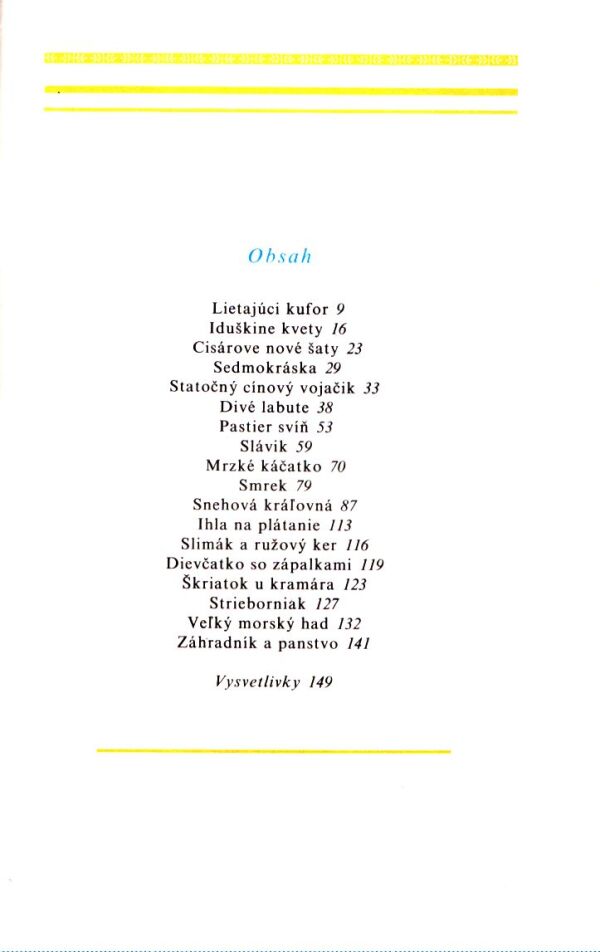 H. Ch. Andersen: ROZPRÁVKY