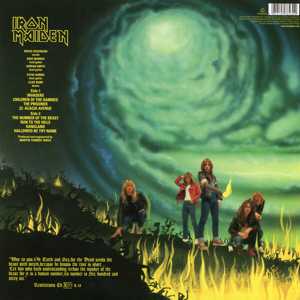 Iron Maiden: THE NUMBER OF THE BEAST - LP