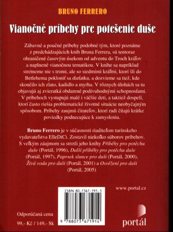 Bruno Ferrero: VIANOČNÉ PRÍBEHY PRE POTEŠENIE DUŠE